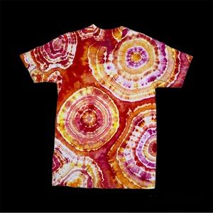 Tie Dye Hand Dyed Geode Ice Dye T-Shirt Sz M
